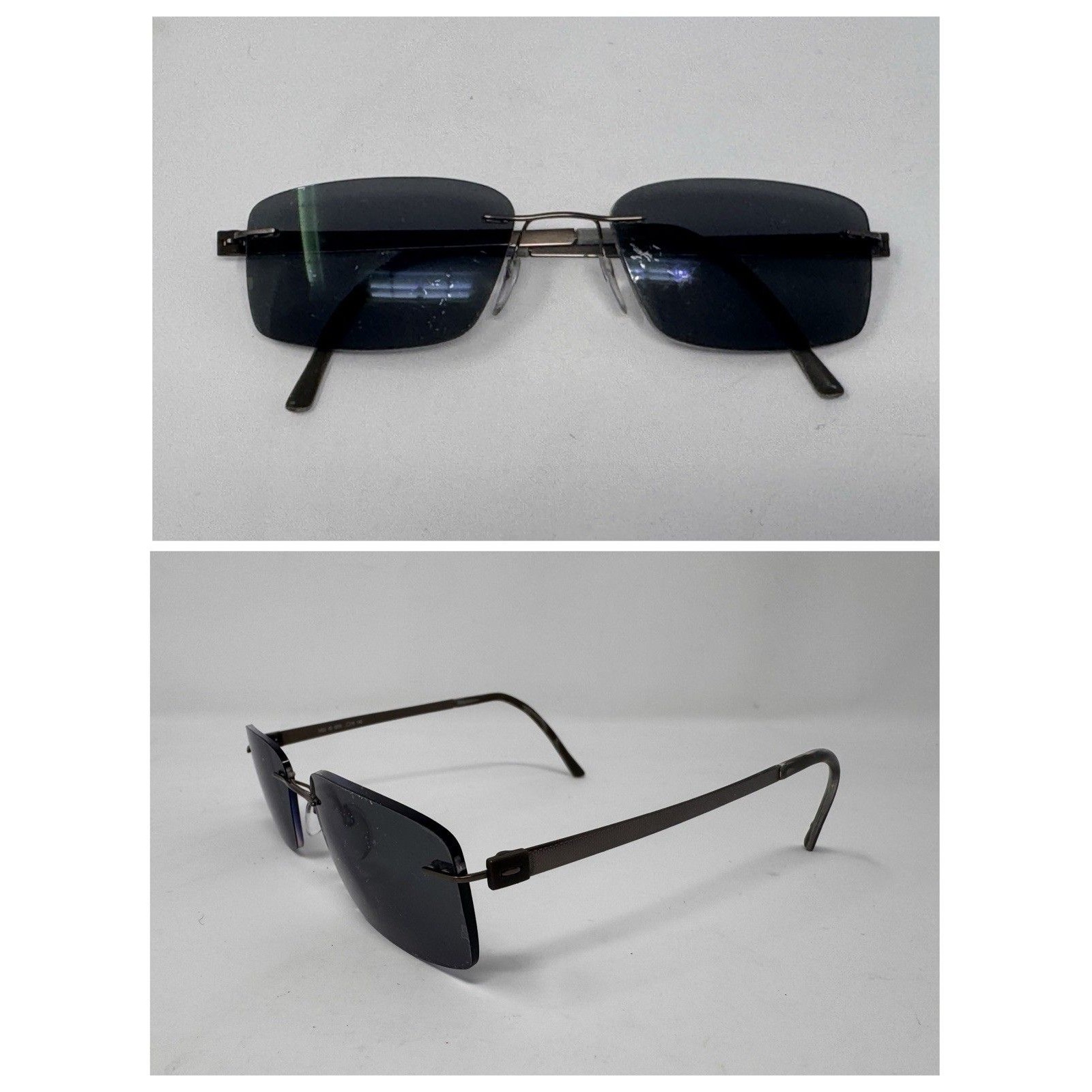 Silhouette 5452 Brown Eyeglass Frames 40 19-140 Color 6055 Austria Authentic